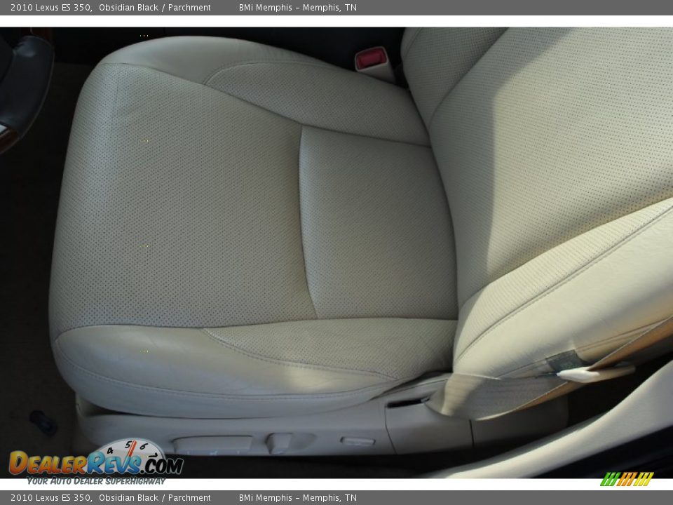 2010 Lexus ES 350 Obsidian Black / Parchment Photo #11
