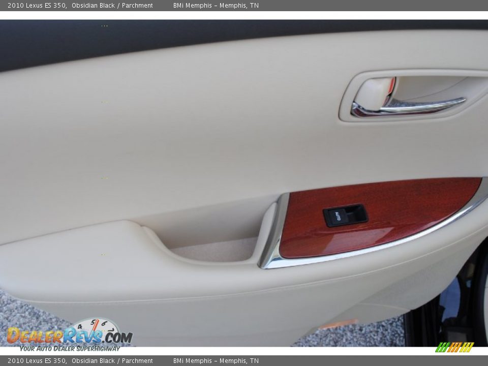 2010 Lexus ES 350 Obsidian Black / Parchment Photo #14