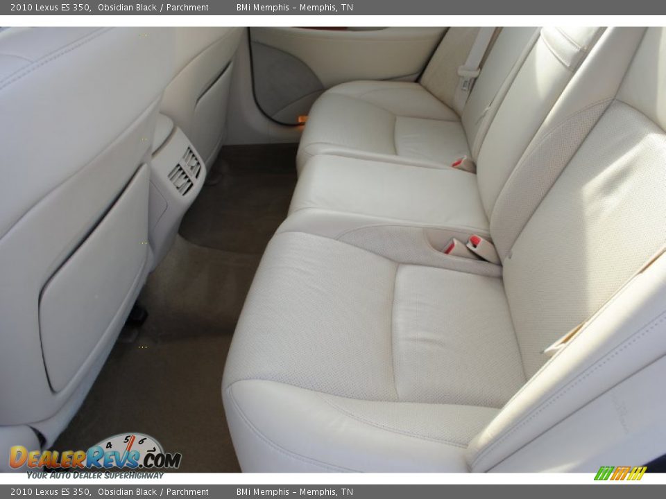 2010 Lexus ES 350 Obsidian Black / Parchment Photo #15