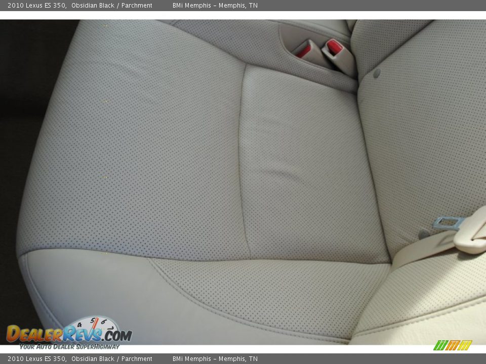 2010 Lexus ES 350 Obsidian Black / Parchment Photo #16