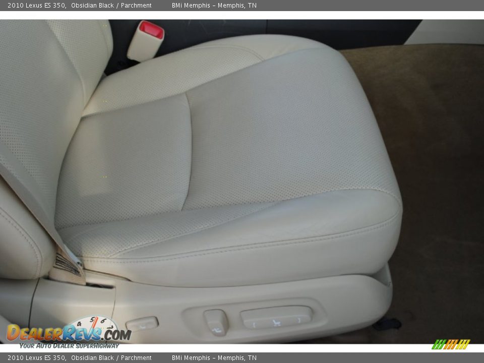 2010 Lexus ES 350 Obsidian Black / Parchment Photo #20