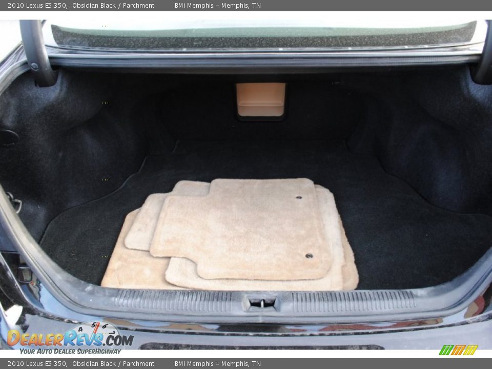 2010 Lexus ES 350 Obsidian Black / Parchment Photo #24