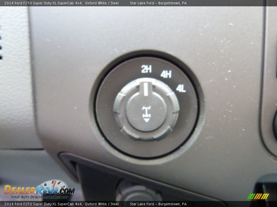 2014 Ford F250 Super Duty XL SuperCab 4x4 Oxford White / Steel Photo #15