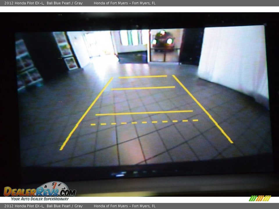 2012 Honda Pilot EX-L Bali Blue Pearl / Gray Photo #21