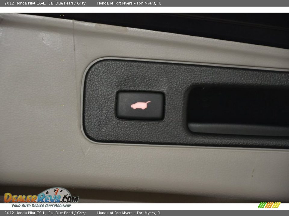 2012 Honda Pilot EX-L Bali Blue Pearl / Gray Photo #33
