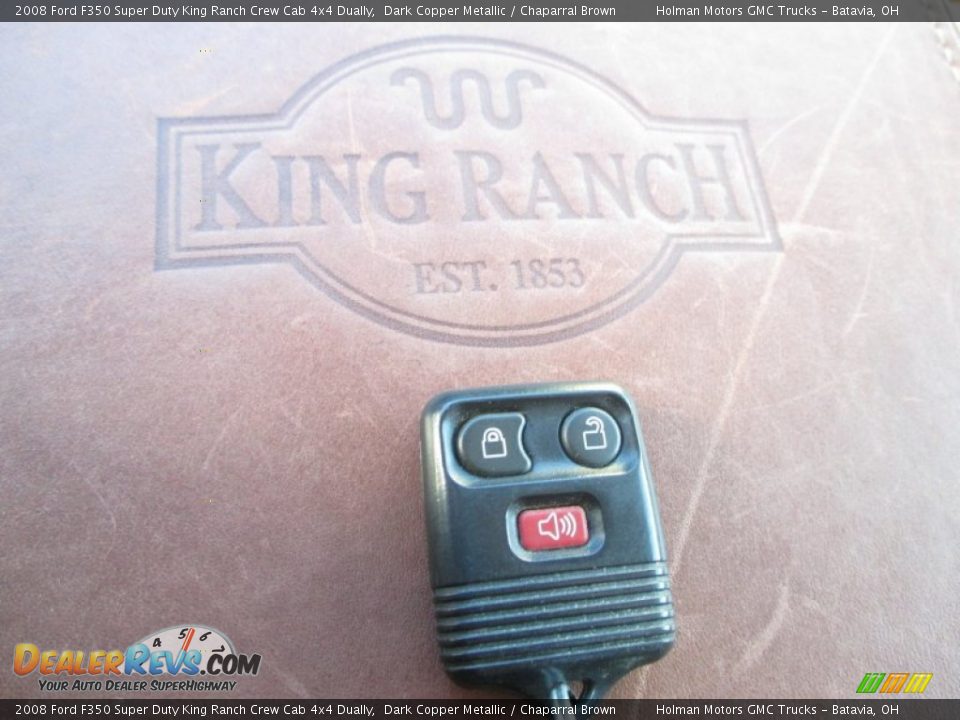 2008 Ford F350 Super Duty King Ranch Crew Cab 4x4 Dually Dark Copper Metallic / Chaparral Brown Photo #15