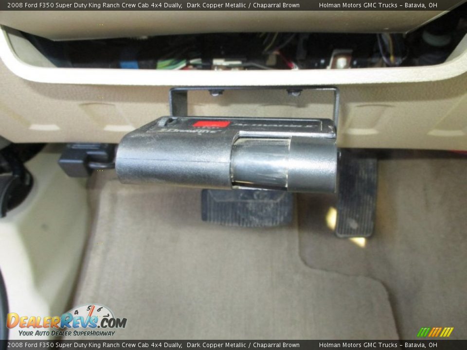 2008 Ford F350 Super Duty King Ranch Crew Cab 4x4 Dually Dark Copper Metallic / Chaparral Brown Photo #16