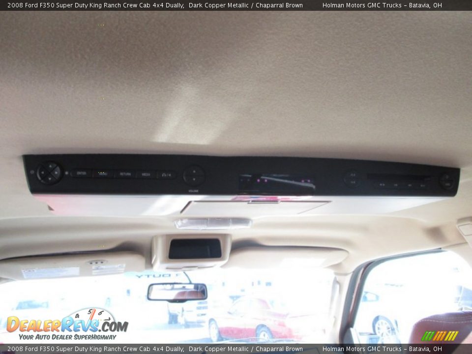2008 Ford F350 Super Duty King Ranch Crew Cab 4x4 Dually Dark Copper Metallic / Chaparral Brown Photo #28
