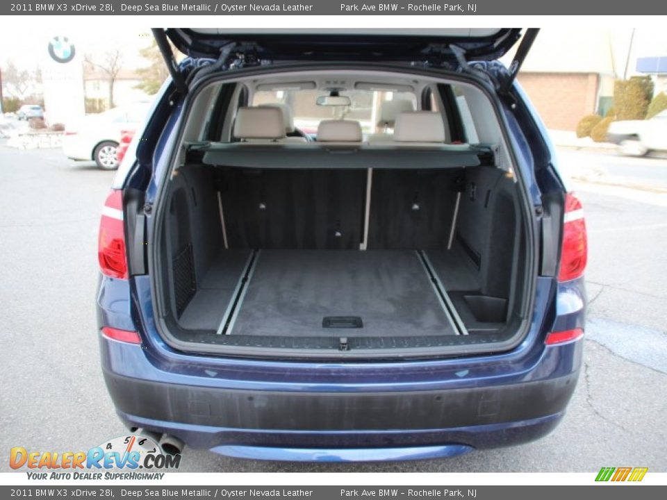 2011 BMW X3 xDrive 28i Trunk Photo #20