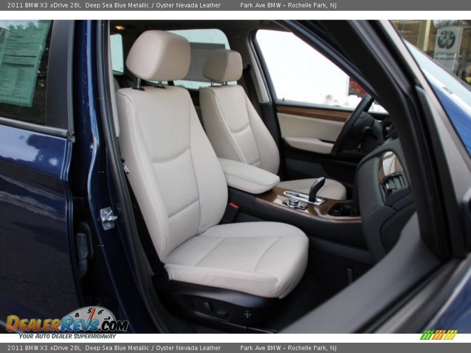 Front Seat of 2011 BMW X3 xDrive 28i Photo #27