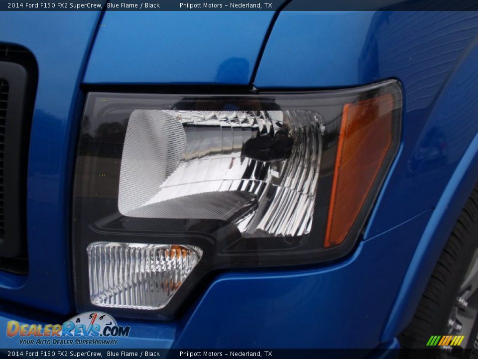 2014 Ford F150 FX2 SuperCrew Blue Flame / Black Photo #9