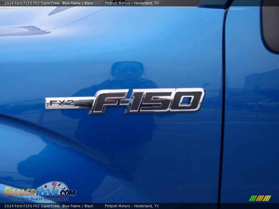 2014 Ford F150 FX2 SuperCrew Blue Flame / Black Photo #13