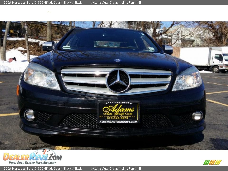 2009 Mercedes-Benz C 300 4Matic Sport Black / Black Photo #2