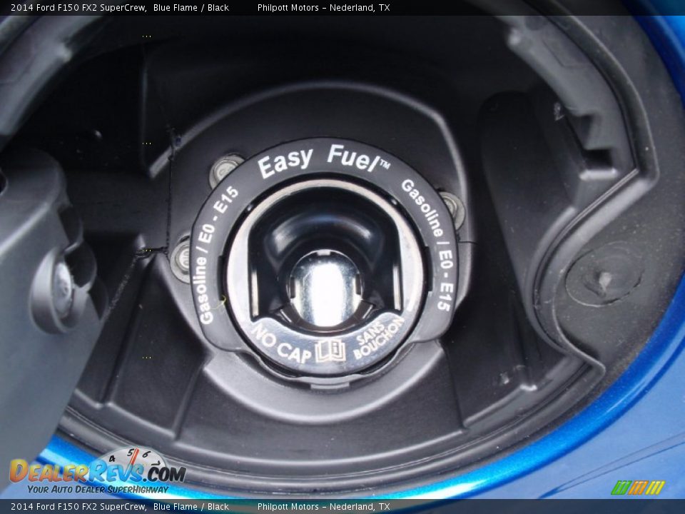 2014 Ford F150 FX2 SuperCrew Blue Flame / Black Photo #17