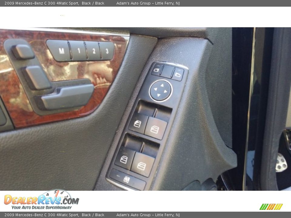2009 Mercedes-Benz C 300 4Matic Sport Black / Black Photo #8