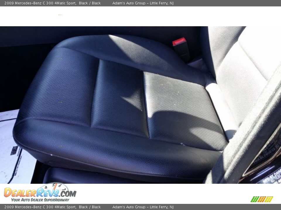 2009 Mercedes-Benz C 300 4Matic Sport Black / Black Photo #9
