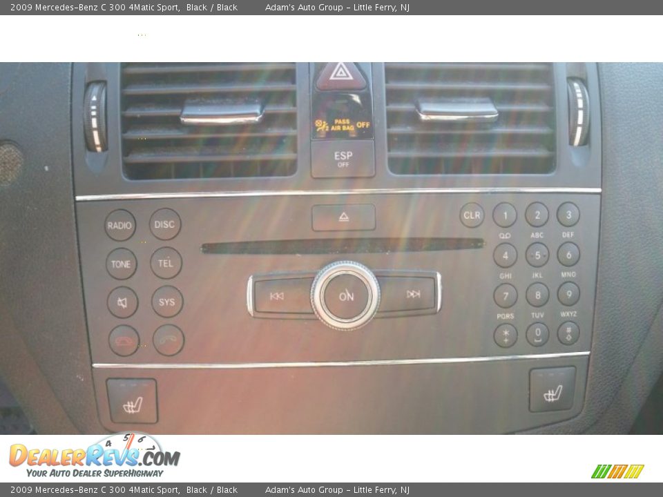 2009 Mercedes-Benz C 300 4Matic Sport Black / Black Photo #14