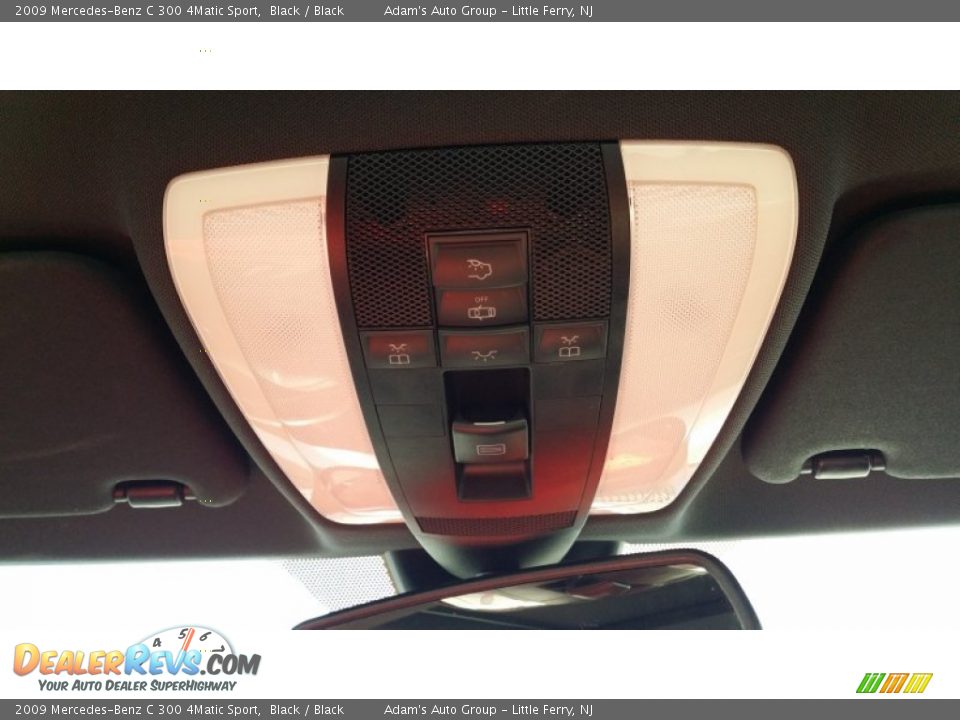 2009 Mercedes-Benz C 300 4Matic Sport Black / Black Photo #16