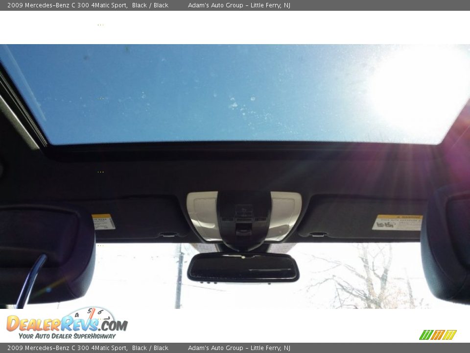 2009 Mercedes-Benz C 300 4Matic Sport Black / Black Photo #20
