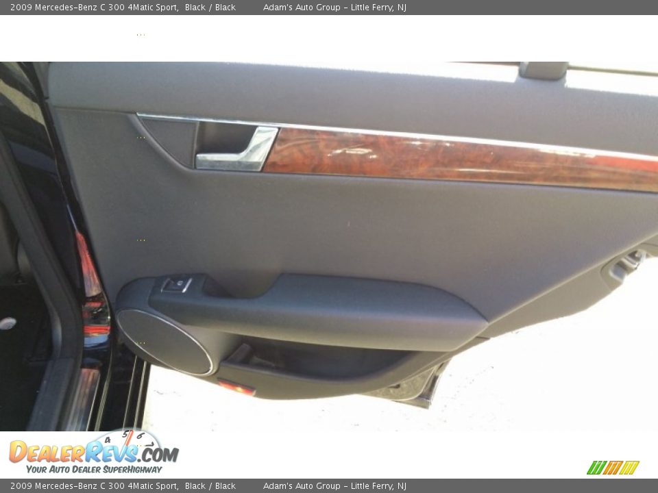 2009 Mercedes-Benz C 300 4Matic Sport Black / Black Photo #22