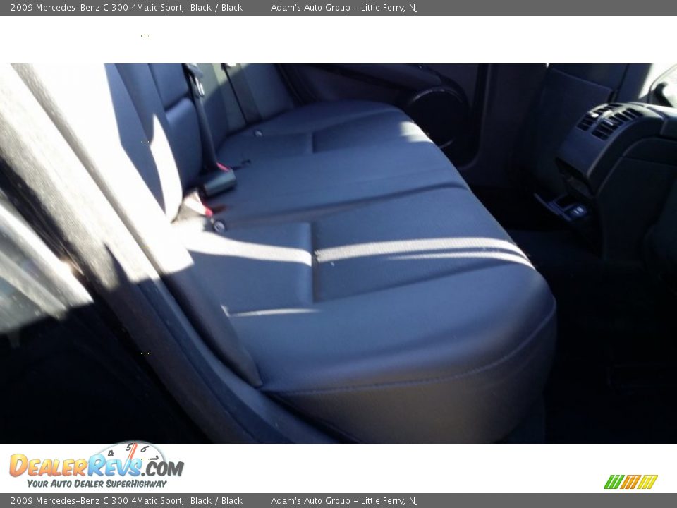 2009 Mercedes-Benz C 300 4Matic Sport Black / Black Photo #24