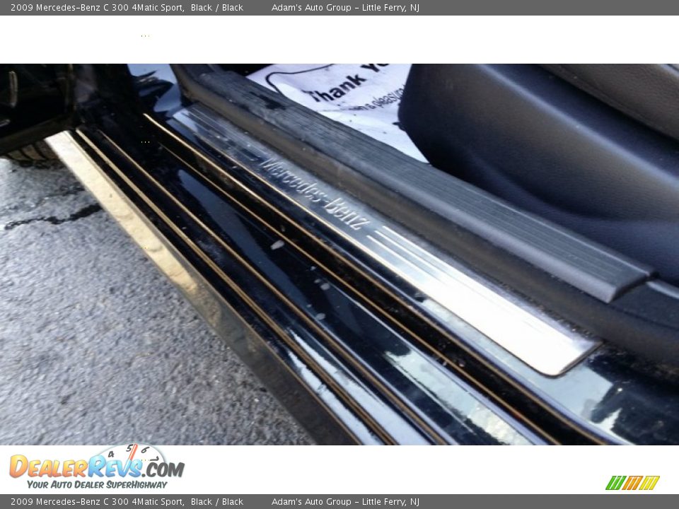 2009 Mercedes-Benz C 300 4Matic Sport Black / Black Photo #26