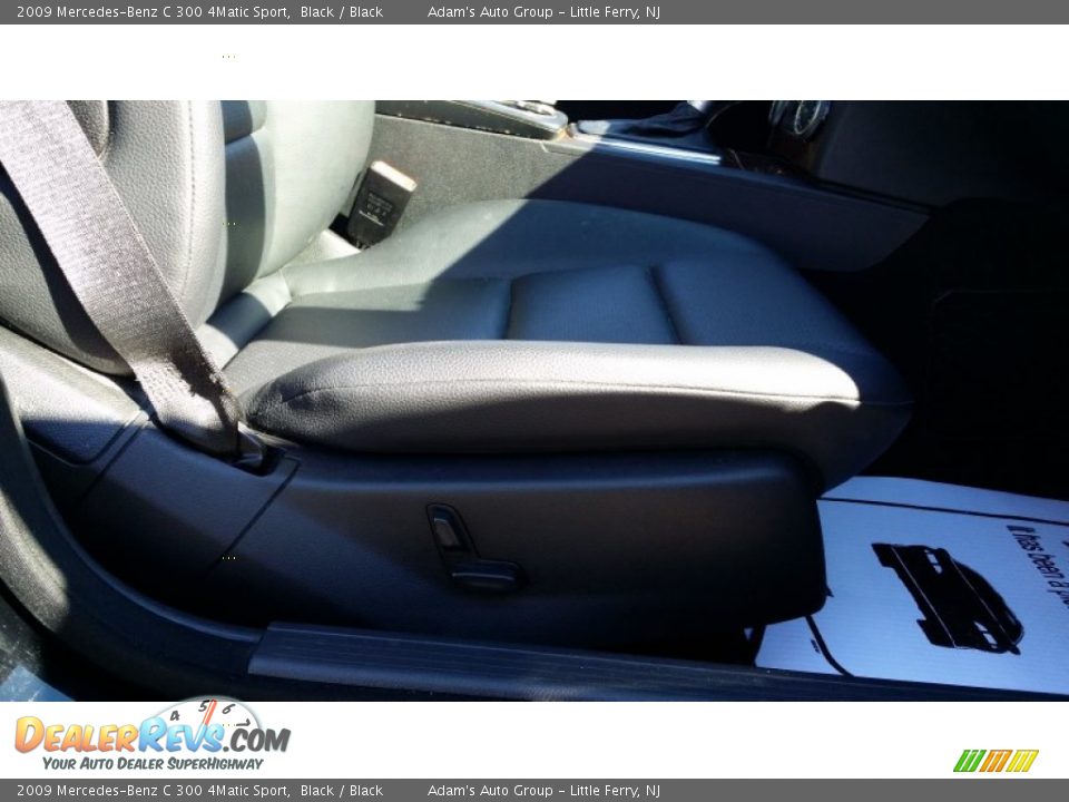 2009 Mercedes-Benz C 300 4Matic Sport Black / Black Photo #29