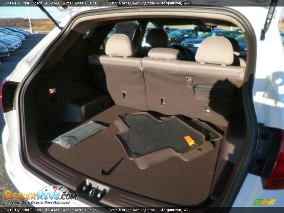 2014 Hyundai Tucson GLS AWD Trunk Photo #11