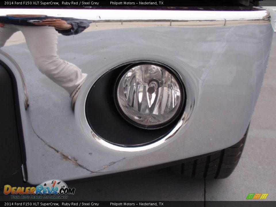 2014 Ford F150 XLT SuperCrew Ruby Red / Steel Grey Photo #10