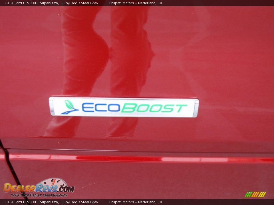 2014 Ford F150 XLT SuperCrew Ruby Red / Steel Grey Photo #14