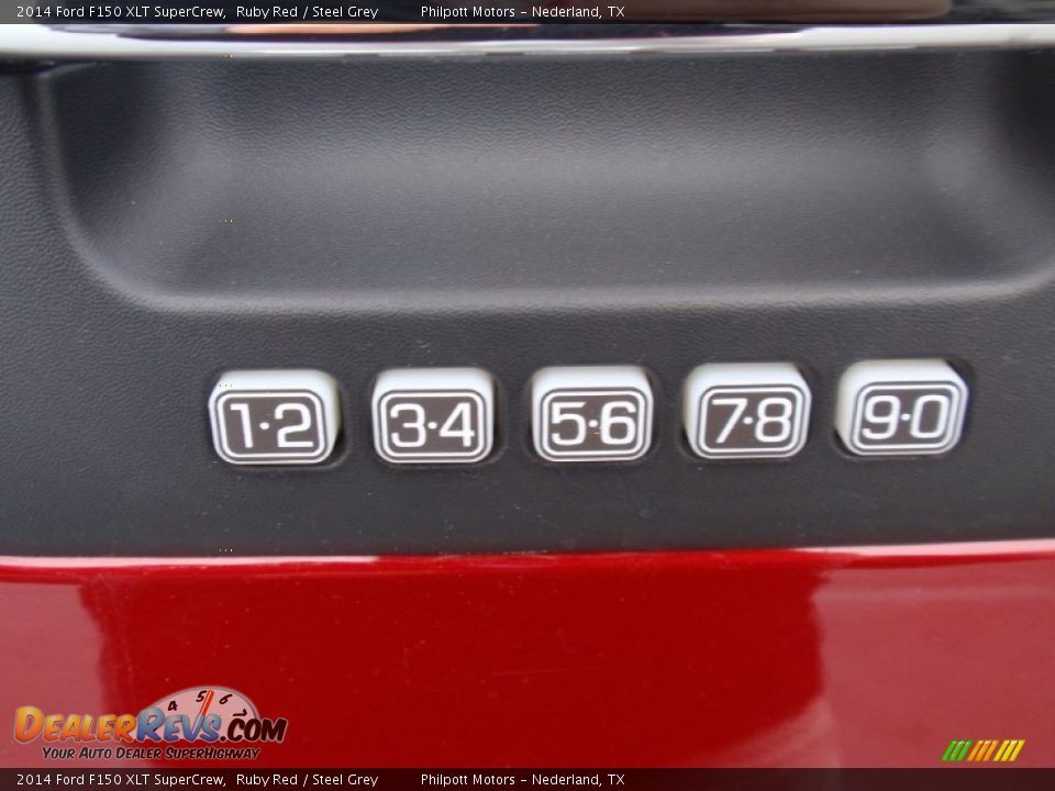 2014 Ford F150 XLT SuperCrew Ruby Red / Steel Grey Photo #16