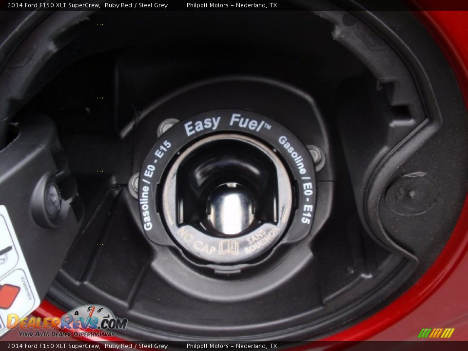 2014 Ford F150 XLT SuperCrew Ruby Red / Steel Grey Photo #17