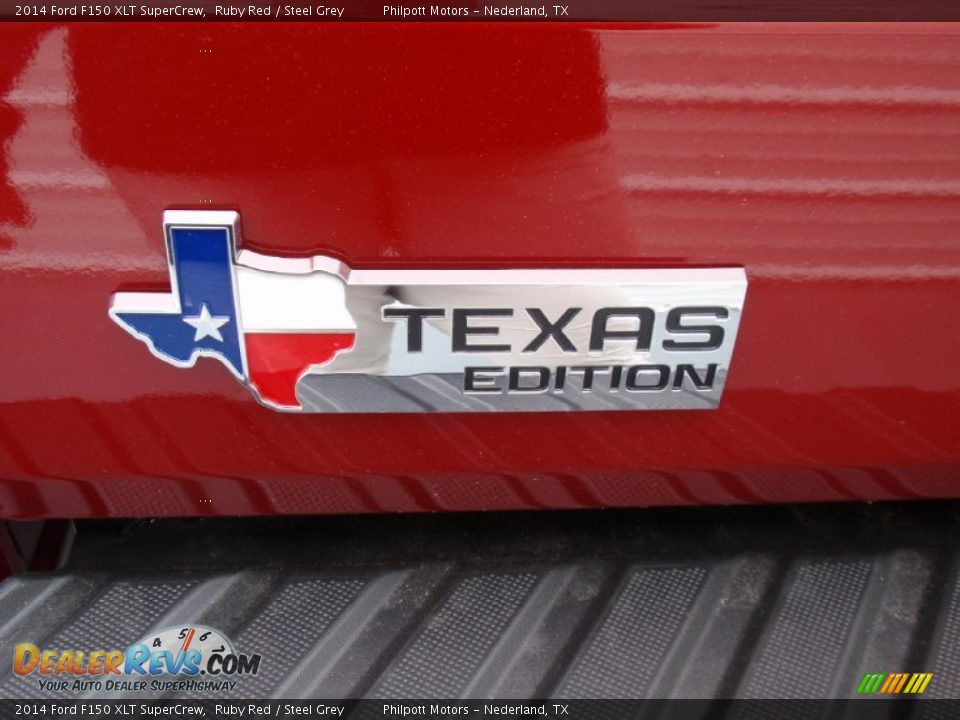 2014 Ford F150 XLT SuperCrew Ruby Red / Steel Grey Photo #19