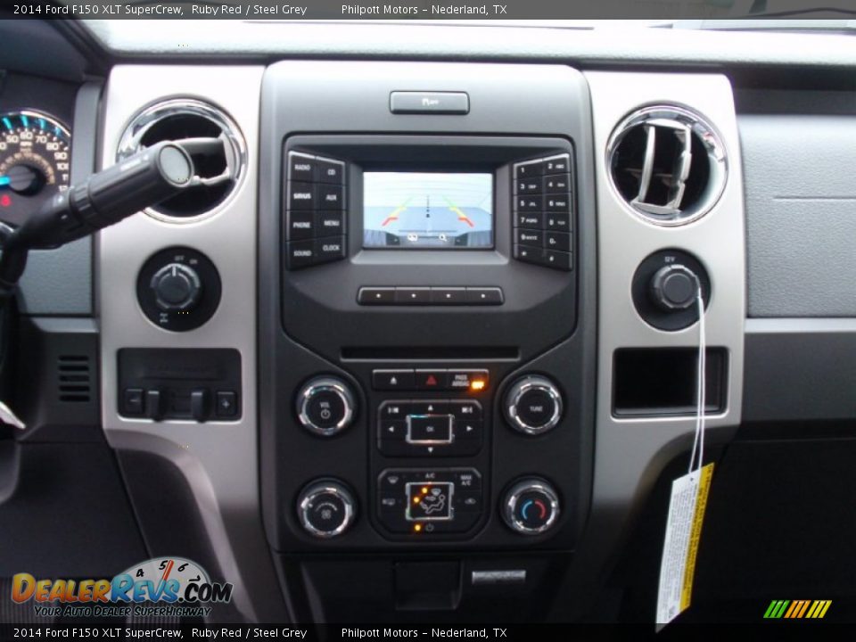 2014 Ford F150 XLT SuperCrew Ruby Red / Steel Grey Photo #32