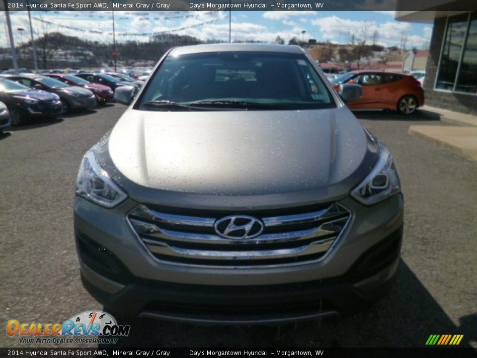 2014 Hyundai Santa Fe Sport AWD Mineral Gray / Gray Photo #2