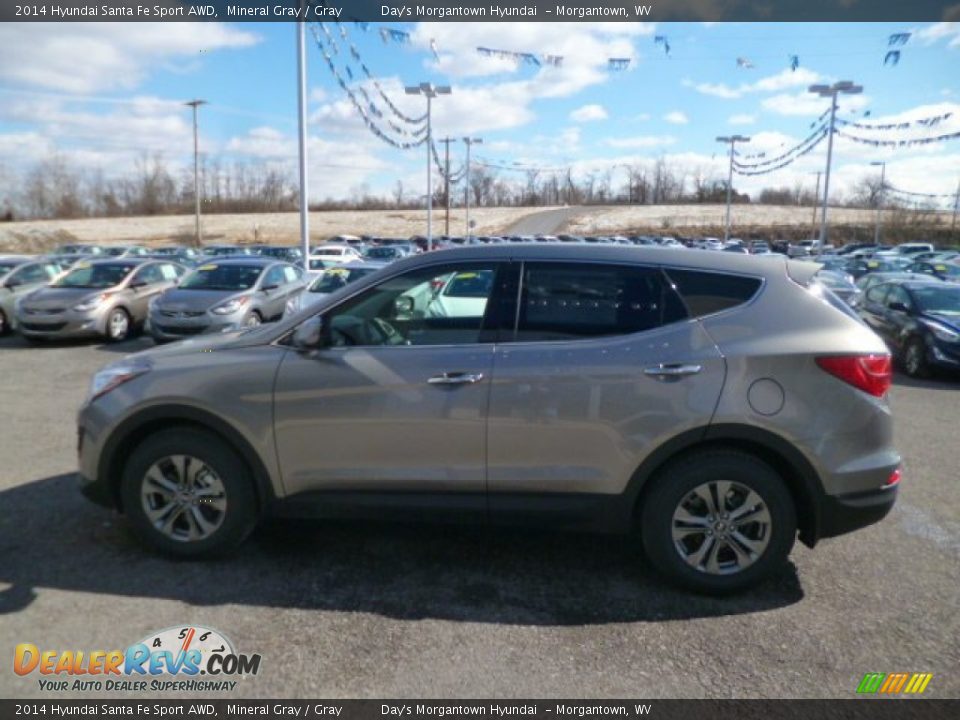 2014 Hyundai Santa Fe Sport AWD Mineral Gray / Gray Photo #4