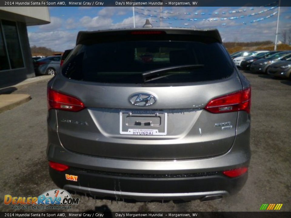 2014 Hyundai Santa Fe Sport AWD Mineral Gray / Gray Photo #6