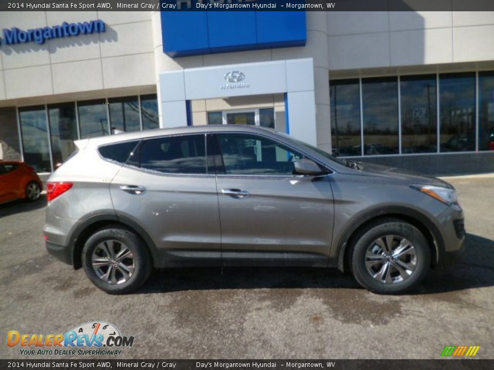 2014 Hyundai Santa Fe Sport AWD Mineral Gray / Gray Photo #8