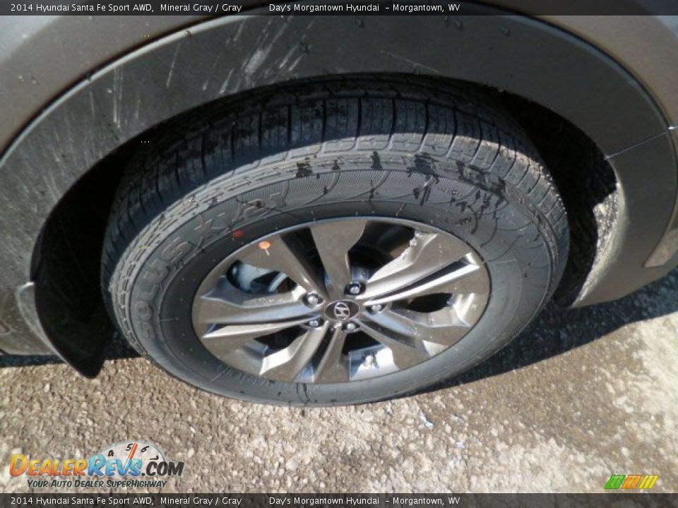 2014 Hyundai Santa Fe Sport AWD Mineral Gray / Gray Photo #9