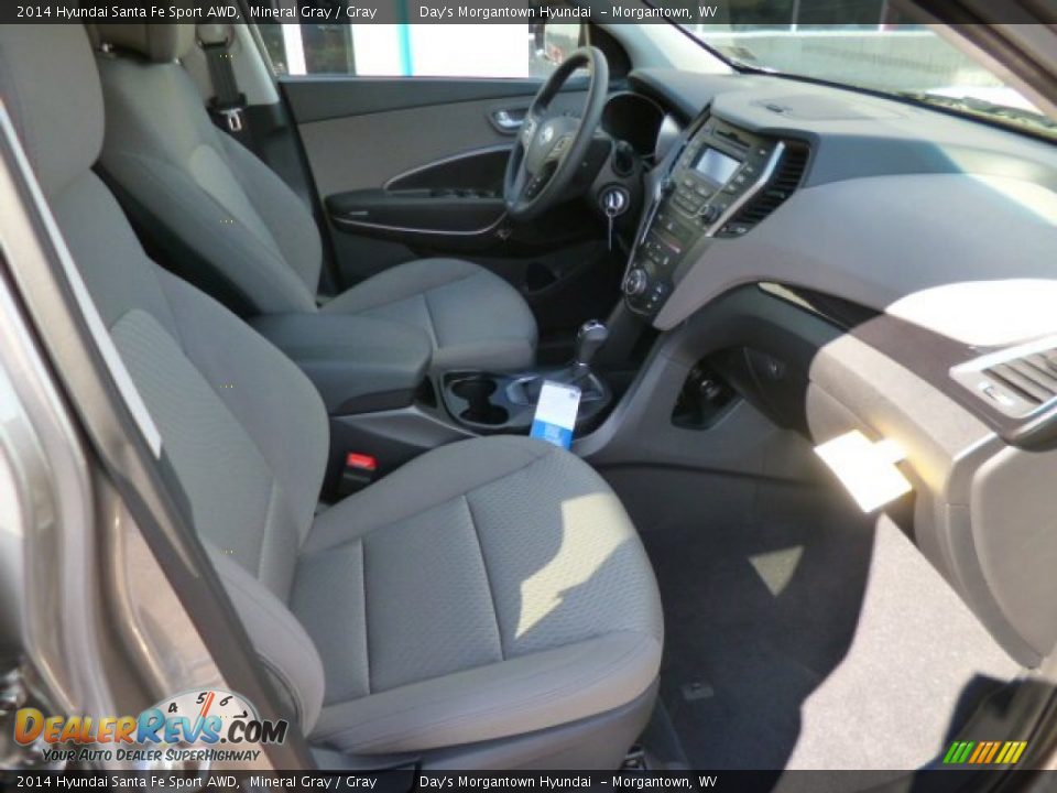 2014 Hyundai Santa Fe Sport AWD Mineral Gray / Gray Photo #10