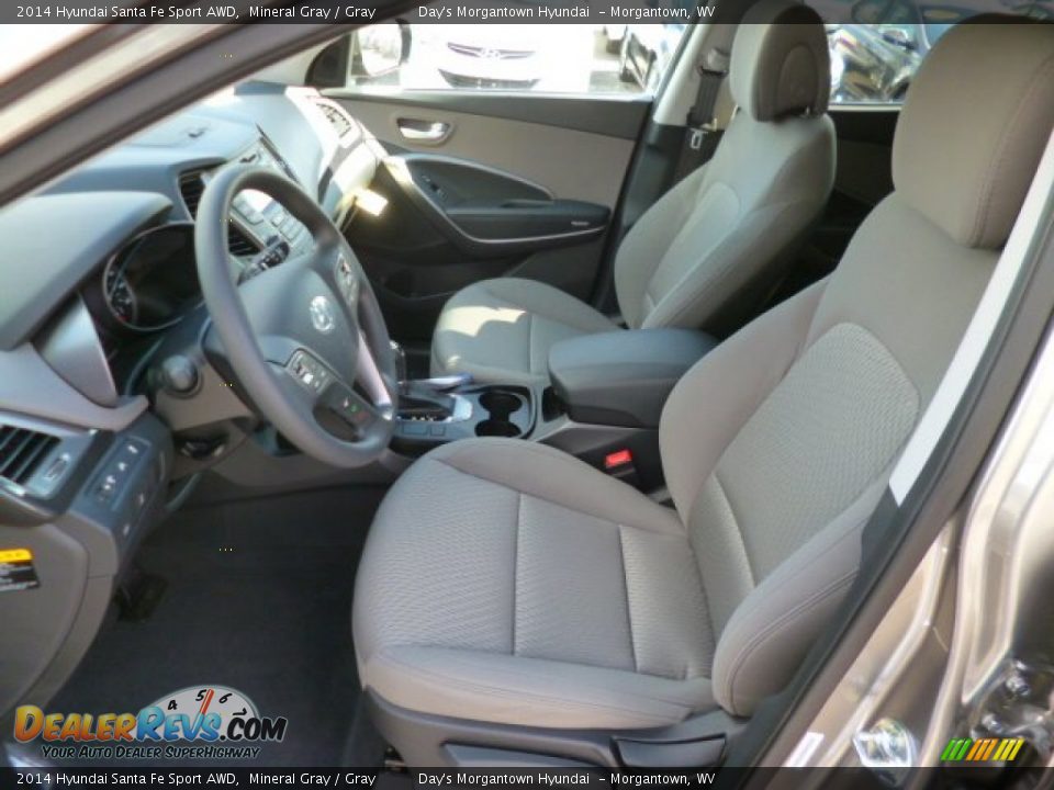 2014 Hyundai Santa Fe Sport AWD Mineral Gray / Gray Photo #15