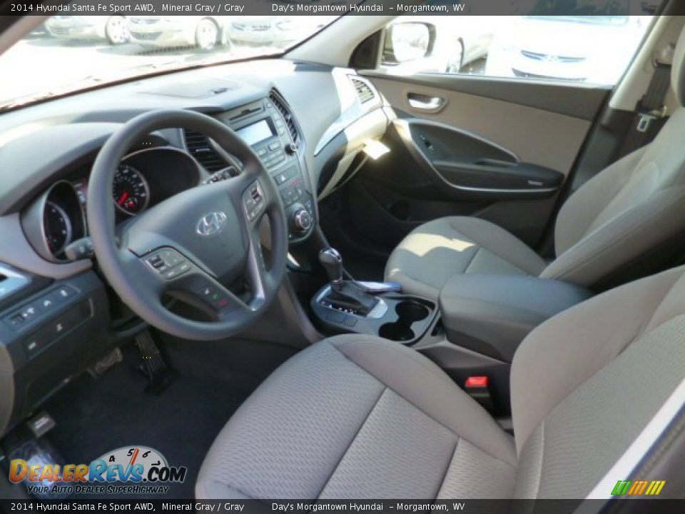 2014 Hyundai Santa Fe Sport AWD Mineral Gray / Gray Photo #16