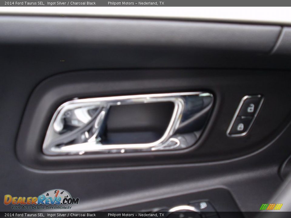 2014 Ford Taurus SEL Ingot Silver / Charcoal Black Photo #25