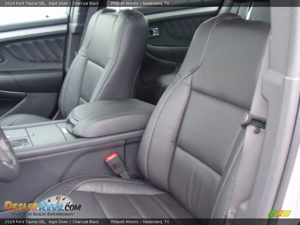 2014 Ford Taurus SEL Ingot Silver / Charcoal Black Photo #27