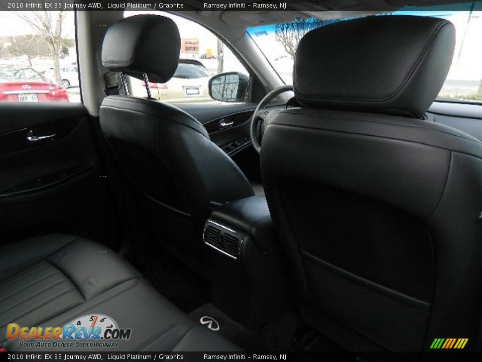 2010 Infiniti EX 35 Journey AWD Liquid Platinum / Graphite Photo #10