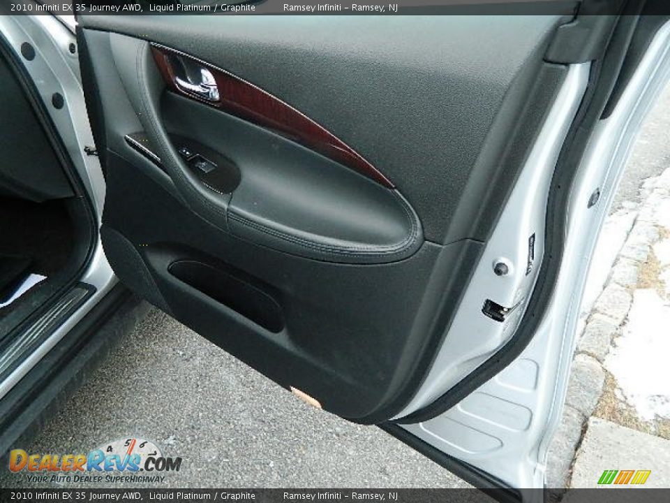 2010 Infiniti EX 35 Journey AWD Liquid Platinum / Graphite Photo #11