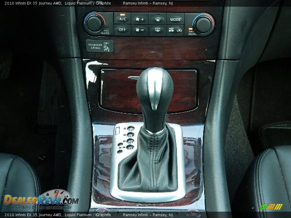 2010 Infiniti EX 35 Journey AWD Liquid Platinum / Graphite Photo #17