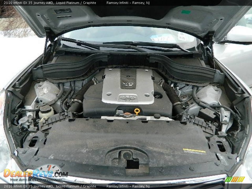 2010 Infiniti EX 35 Journey AWD Liquid Platinum / Graphite Photo #19