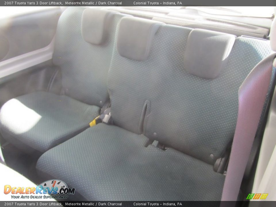 2007 Toyota Yaris 3 Door Liftback Meteorite Metallic / Dark Charcoal Photo #13