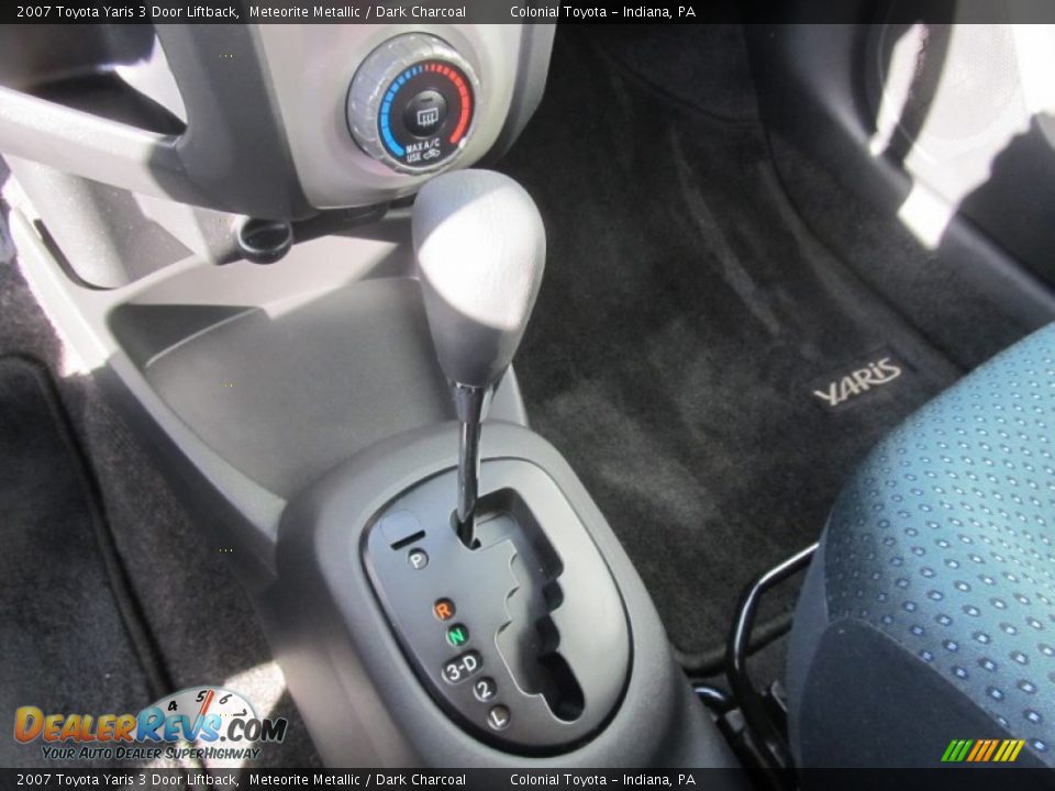 2007 Toyota Yaris 3 Door Liftback Meteorite Metallic / Dark Charcoal Photo #16